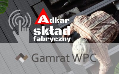 Skład fabryczny kompozytów GAMRAT WPC w Krakowie (w małopolskim)